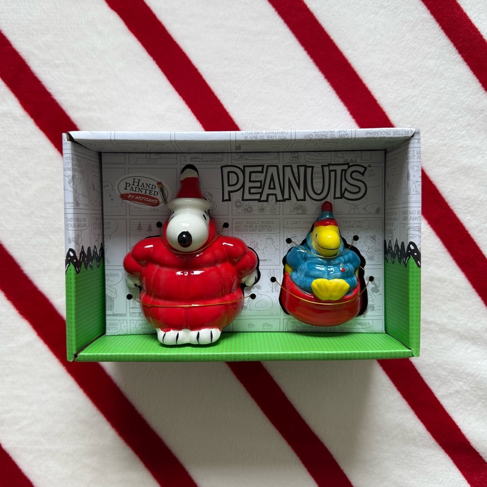 PEANUTS Snoopy Puffer Salt & Pepper Shaker
